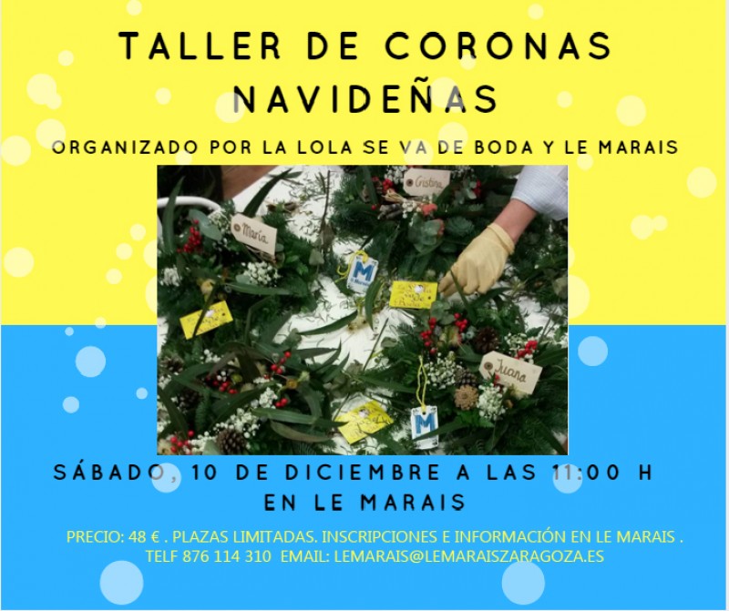 imagen de Taller de decoración navideña