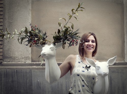 Decoración con animales. Objetos de diseño. Regalos para el hogar. 