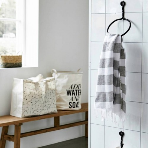 hogar, toalla, baño