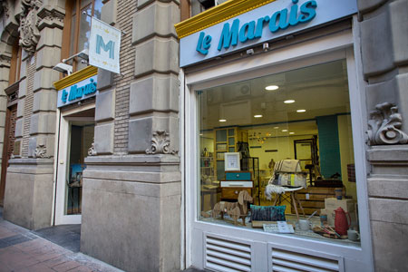 Fotografía Fachada Le Marais Zaragoza